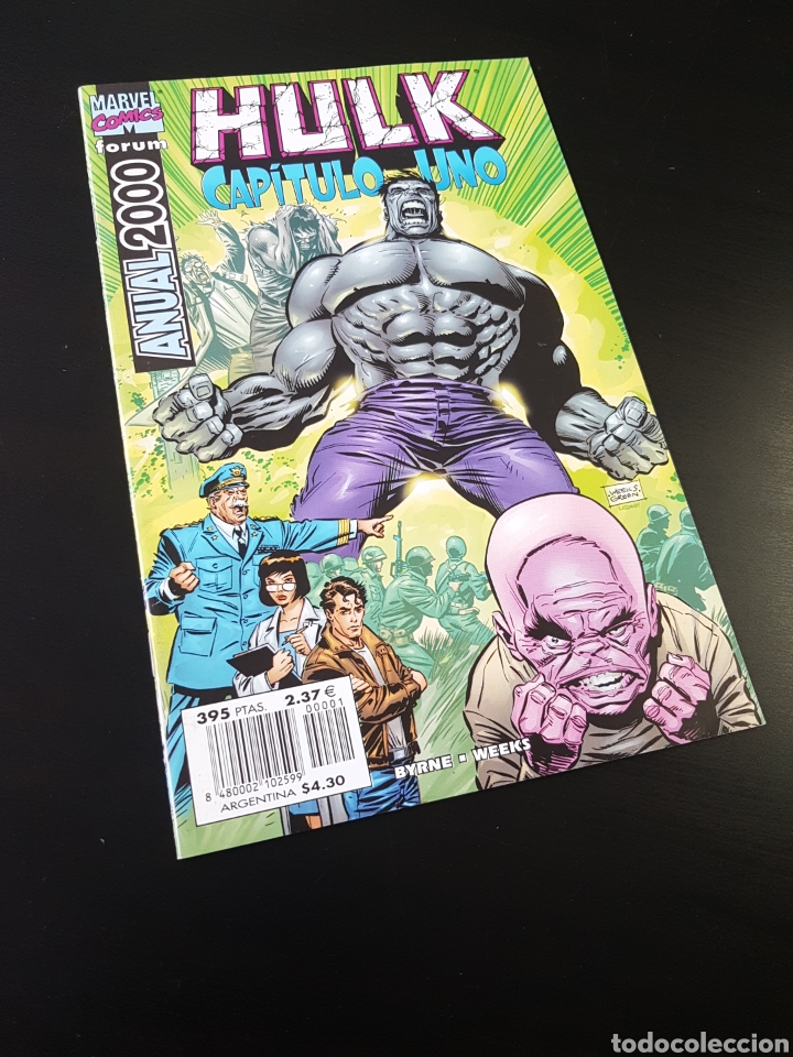 C&oacute;mics: EXCELENTE ESTADO HULK CAP&Iacute;TULO UNO ANUAL 2000 FORUM - Foto 1