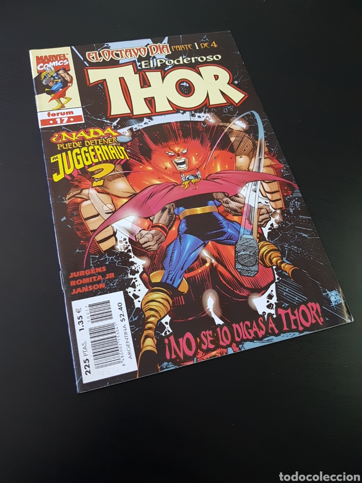 C&oacute;mics: CASI EXCELENTE ESTADO EL PODEROSO THOR 17 VOL IV FORUM - Foto 1