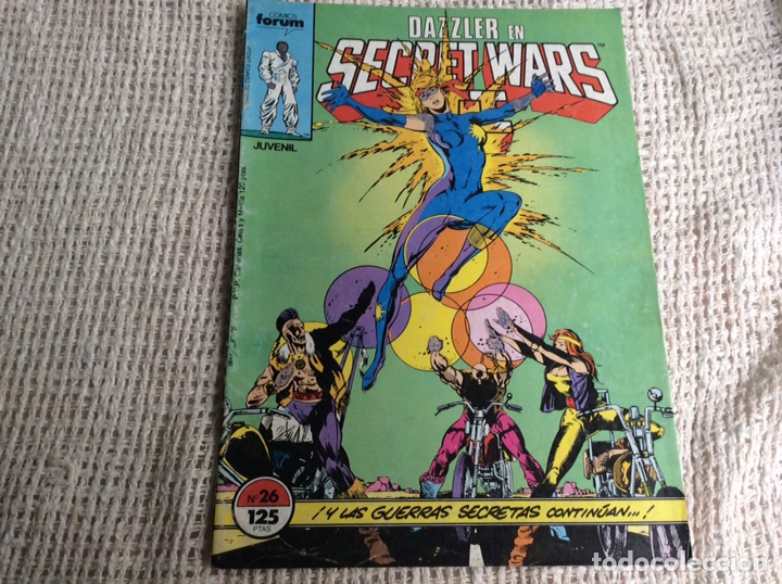 C&oacute;mics: SECRET WARS N&ordm; 26 - EDITA : FORUM - A&Ntilde;OS 80