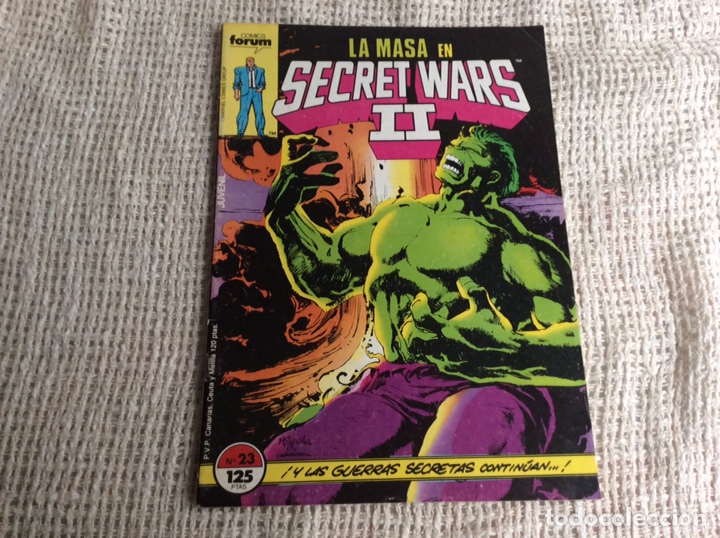 Comics: SECRET WARS N&ordm; 23- EDITA : FORUM - A&Ntilde;OS 80