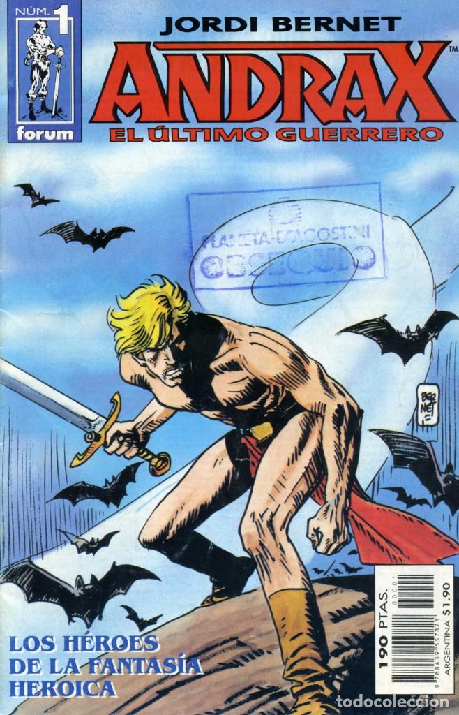 C&oacute;mics: Andrax n&uacute;mero 1. Jordi Benet. Forum - Foto 1