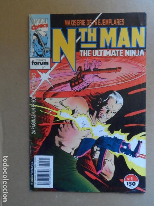 C&oacute;mics: NTH MAN N&ordm; 1 THE ULTIMATE NINJA EDICIONES FORUM - Foto 1