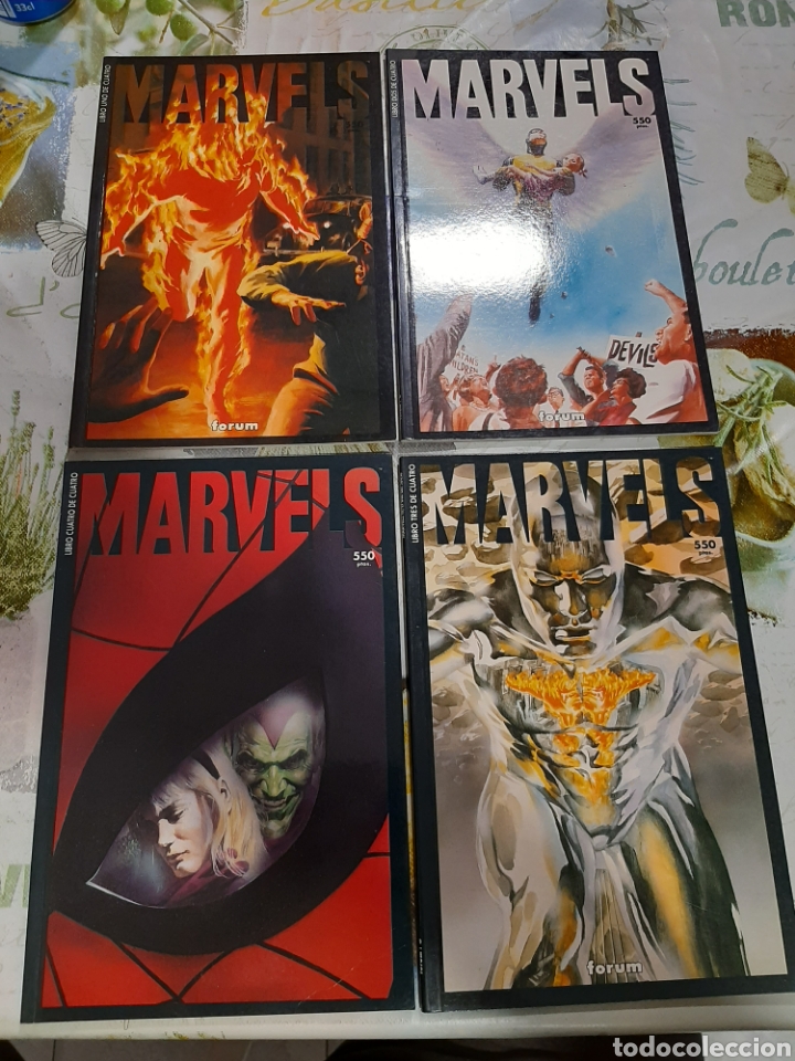 C&oacute;mics: Marvels completa 4 volumenes Alex Ross - Foto 1