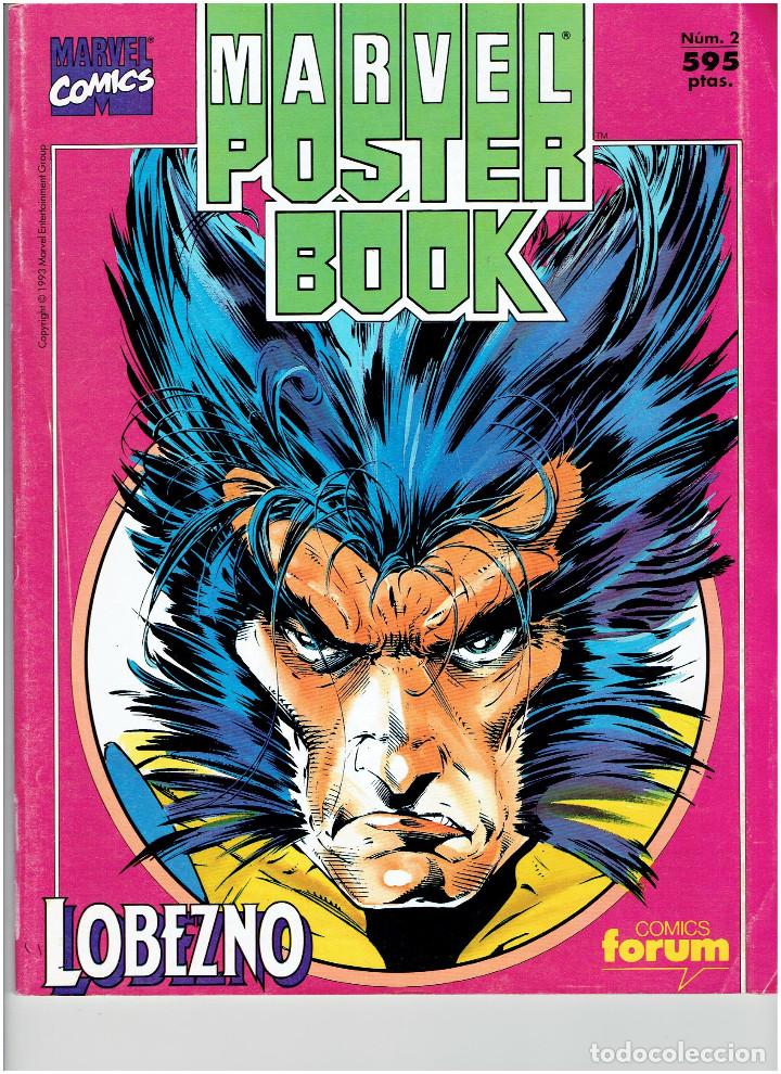 C&oacute;mics: * FORUM - MARVEL POSTER BOOK. N&ordm; 2. LOBEZNO - 1993 * - Foto 1