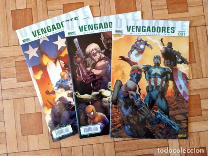 C&oacute;mics: MILLAR PACHECO MIKI - LOS VENGADORES - N&Uacute;MEROS 1,2,3 - Foto 1