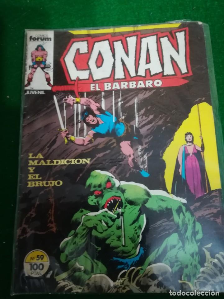 C&oacute;mics: FORUM , CONAN EL BARBARO N&ordm;59 - Foto 1