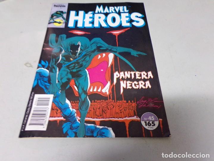 C&oacute;mics: ESTAMOS LIQUIDANDO. Marvel Heroes numero 45: Pantera Negra - Foto 1
