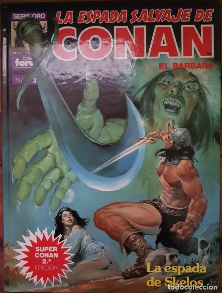 C&oacute;mics: SUPER CONAN 03: LA ESPADA DE SKELOS. 2 &ordf; EDICI&Oacute;N. TOMO FORUM - Foto 1
