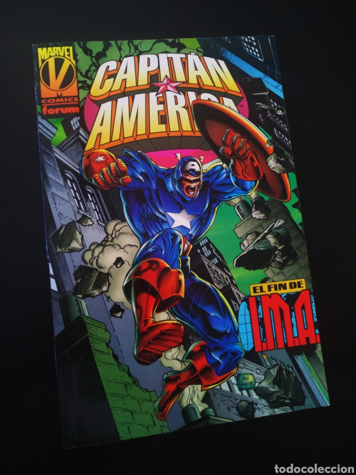 C&oacute;mics: EXCELENTE ESTADO CAPITAN AMERICA EL FIN DE L. M. A. FORUM - Foto 1