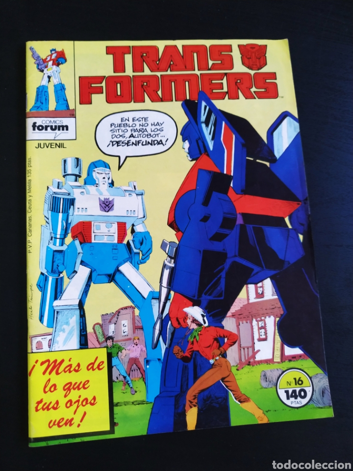 C&oacute;mics: EXCELENTE ESTADO TRANSFORMERS 16 FORUM - Foto 1