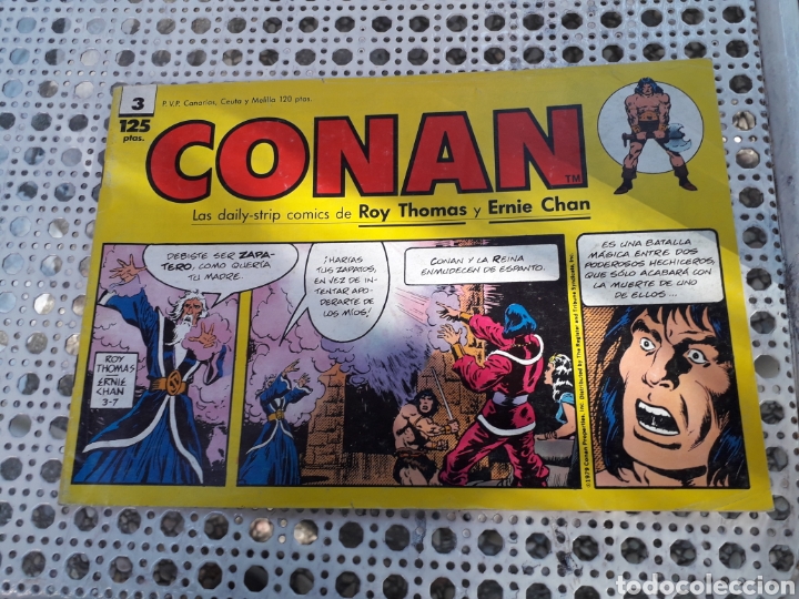 C&oacute;mics: Conan tiras de prensa. Num 3. Thomas y Chan - Foto 1