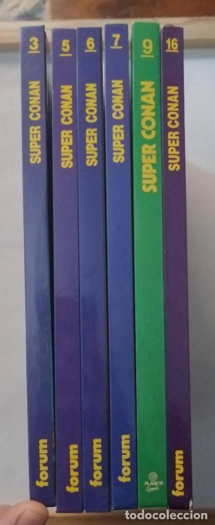 C&oacute;mics: LOTE DE 6 TOMOS DE SUPERCONAN. - Foto 1