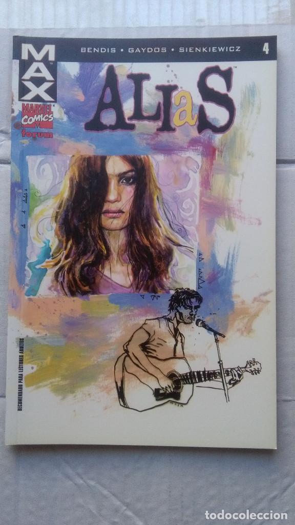 C&oacute;mics: ALIAS 4 JESSICA JONES - SELLO MAX FORUM - Foto 1