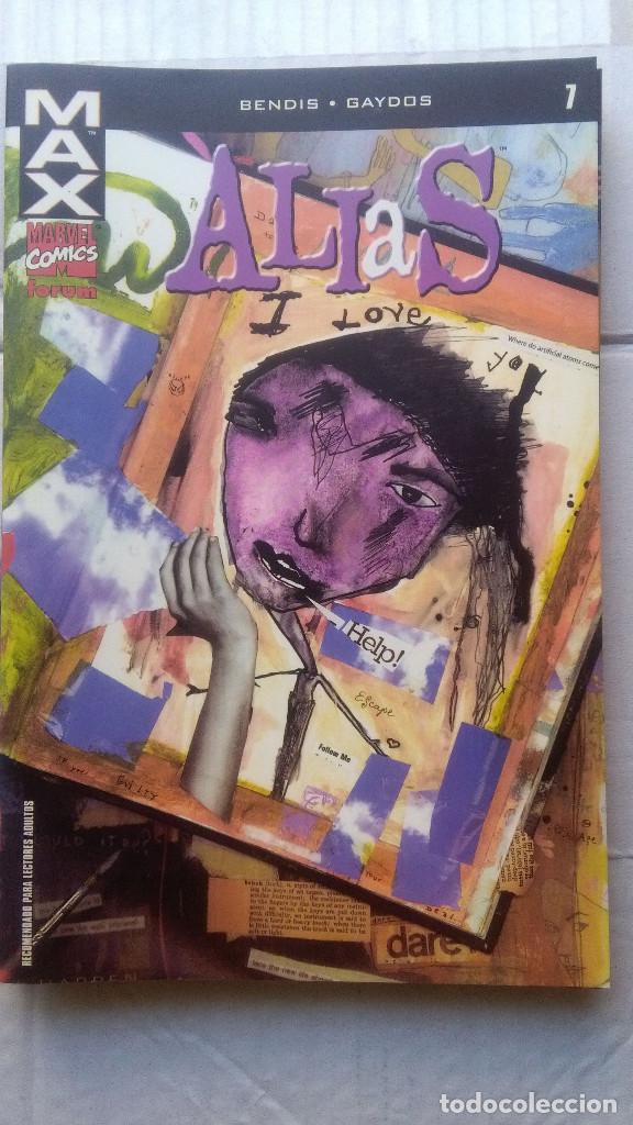 C&oacute;mics: ALIAS 7 JESSICA JONES - SELLO MAX FORUM - Foto 1