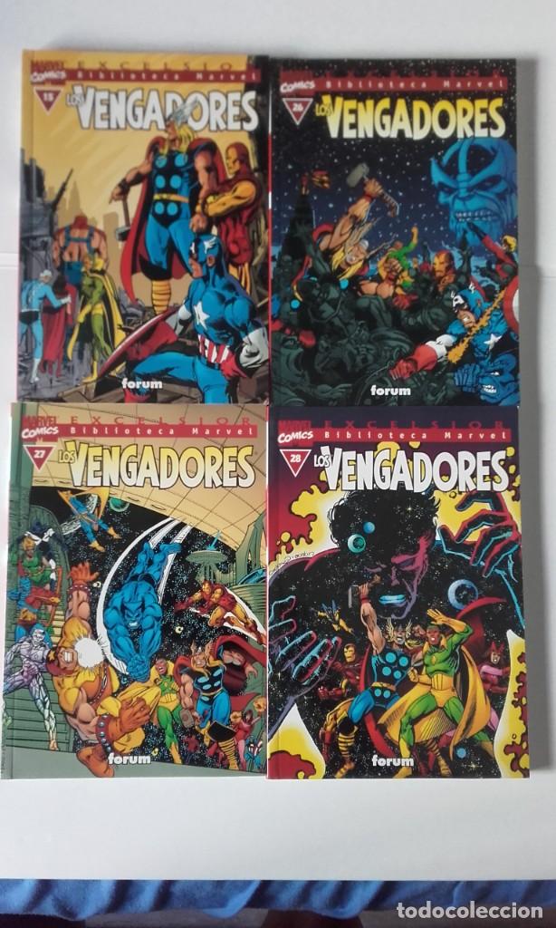 C&oacute;mics: Los Vengadores, Biblioteca Marvel, 4 tomos - Foto 1