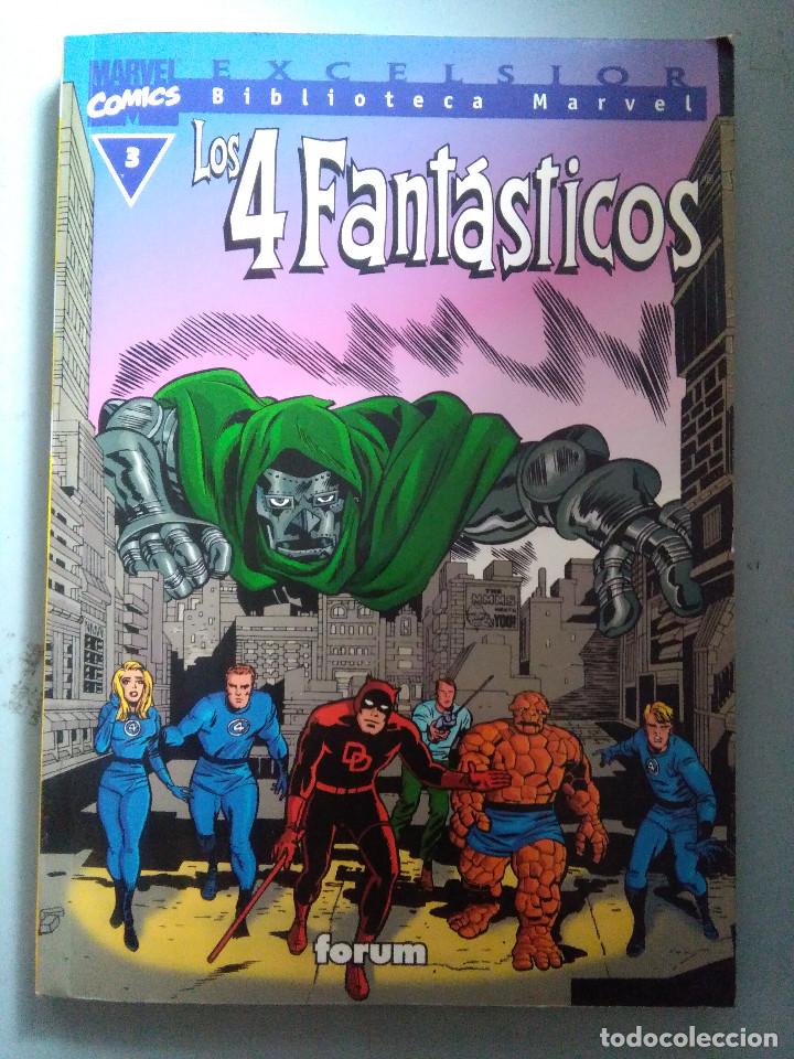 C&oacute;mics: BIBLIOTECA MARVEL LOS 4 FANTASTICOS 3 - Foto 1