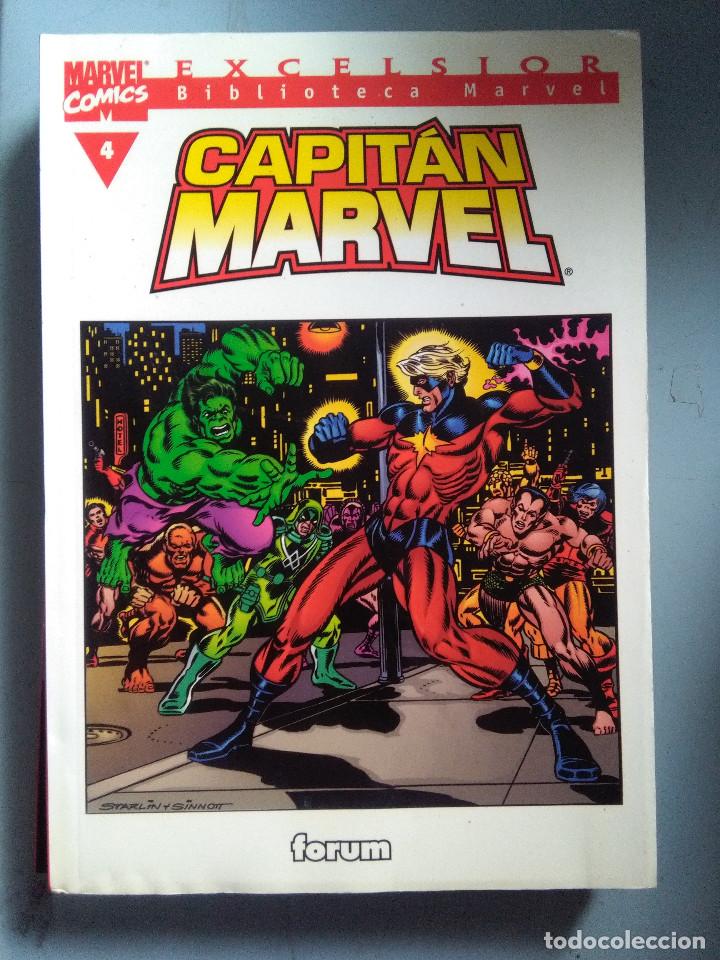 C&oacute;mics: BIBLIOTECA MARVEL CAPITAN MARVEL 4 - Foto 1