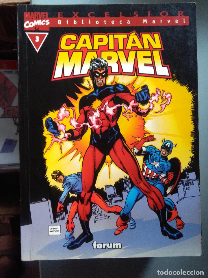 C&oacute;mics: BIBLIOTECA MARVEL CAPITAN MARVEL 3 - Foto 1