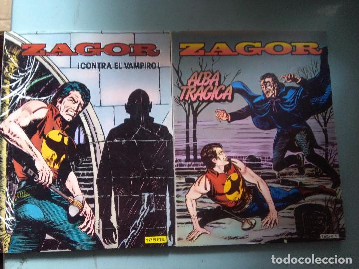 C&oacute;mics: LOTE ZAGOR 2 NUMEROS RUSTICA - Foto 1