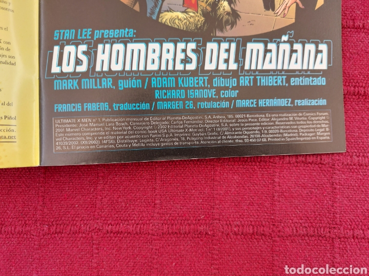 C&oacute;mics: ULTIMATE X MEN COMIC FORUM-MARVEL COMICS LOTE DE 11 NUMEROS - Foto 17