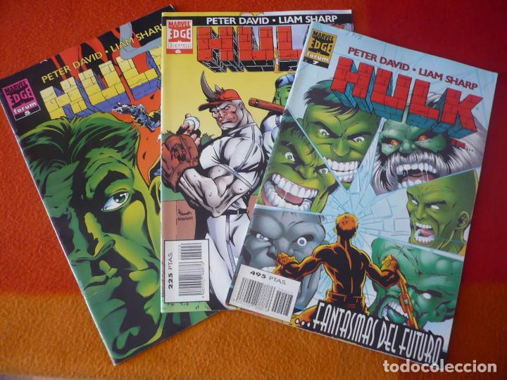 HULK VOL. 2 NºS 5, 6 Y 7 ( PETER DAVID LIAM SHARP ) ¡BUEN ESTADO! FORUM MARVEL (Tebeos y Comics - Forum - Hulk)
