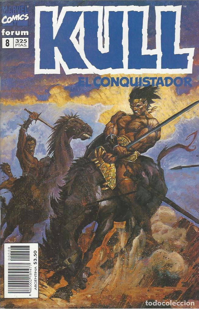 C&oacute;mics: KULL EL CONQUISTADOR N&ordm; 8 - MUY BUEN ESTADO - Foto 1