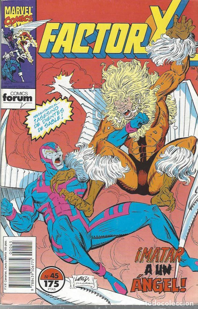 C&oacute;mics: FACTOR X VOL. 1 N&ordm; 45 - MUY BUEN ESTADO !! - Foto 1
