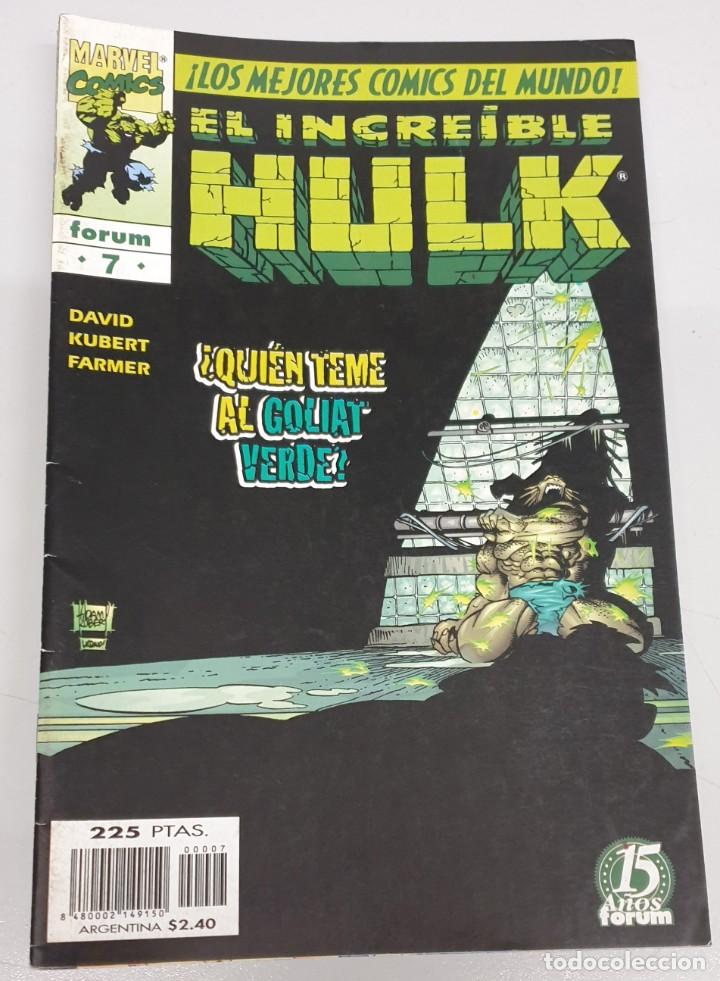 C&oacute;mics: EL INCREIBLE HULK VOL 3 N&ordm; 7 / MARVEL - FORUM - Foto 1