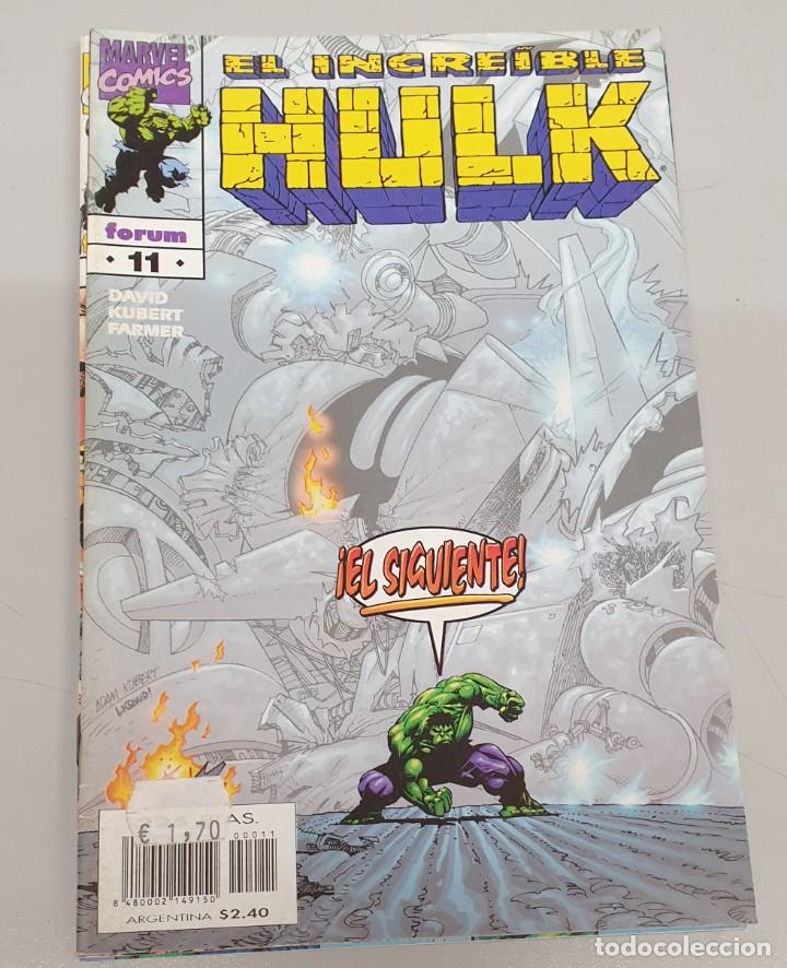 C&oacute;mics: EL INCREIBLE HULK VOL 3 N&ordm; 11 / MARVEL - FORUM - Foto 1