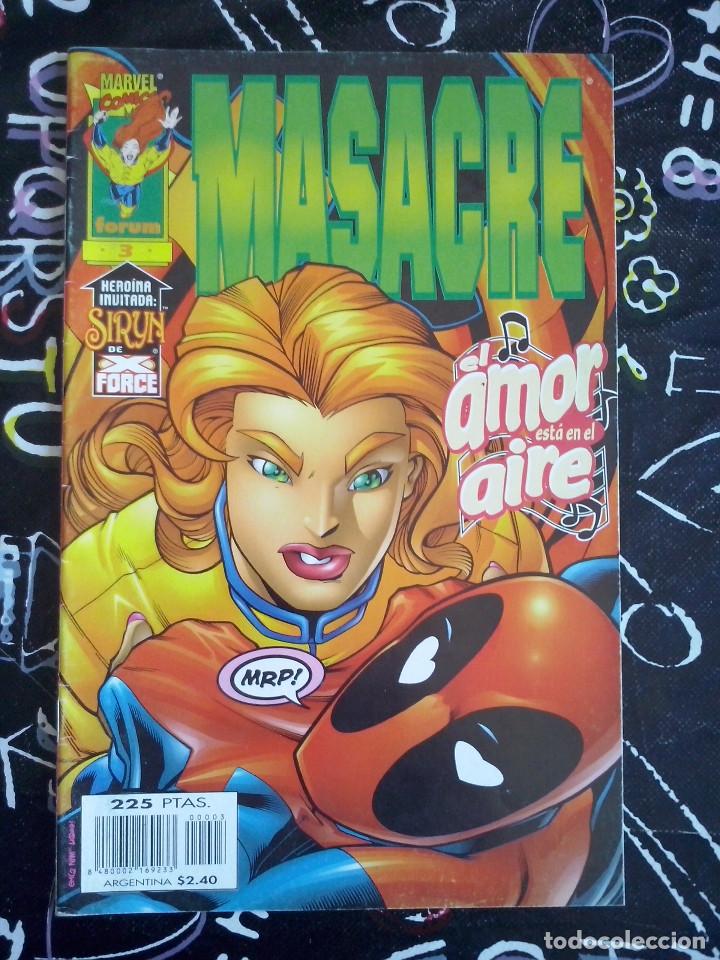 C&oacute;mics: FORUM - MASACRE VOL.3 NUM. 3 . MUY BUEN ESTADO - Foto 1