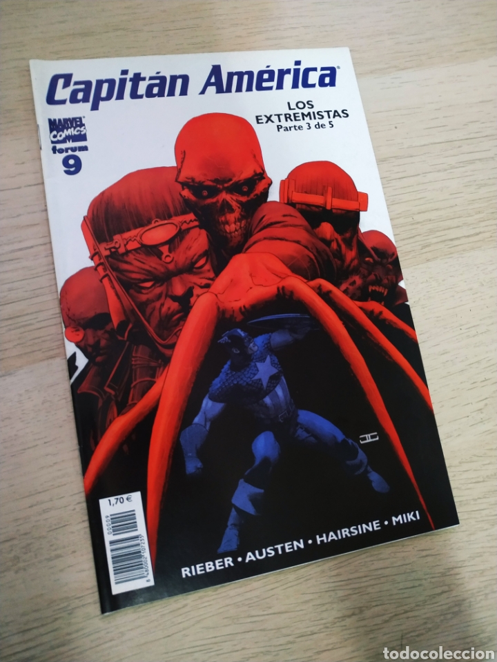 C&oacute;mics: EXCELENTE ESTADO CAPITAN AMERICA 9 VOL V FORUM - Foto 1
