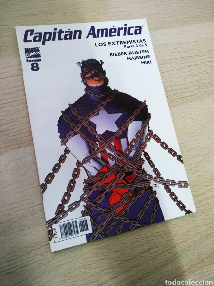 C&oacute;mics: EXCELENTE ESTADO CAPITAN AMERICA 8 VOL V FORUM - Foto 1