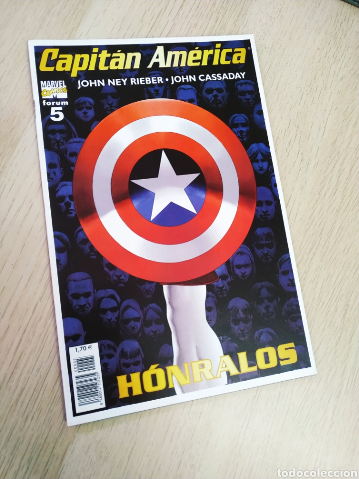 C&oacute;mics: EXCELENTE ESTADO CAPITAN AMERICA 5 VOL V FORUM - Foto 1