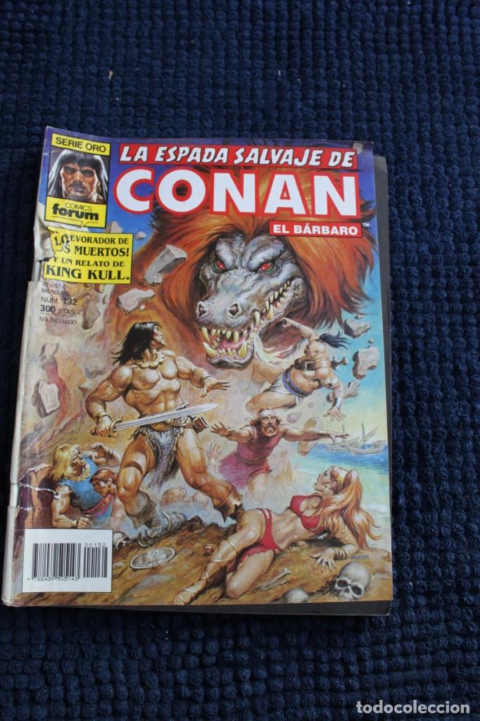 C&oacute;mics: LA ESPADA SALVAJE DE CONAN N&ordm; 132: EL DEVORADOR DE LOS MUERTOS - Foto 1