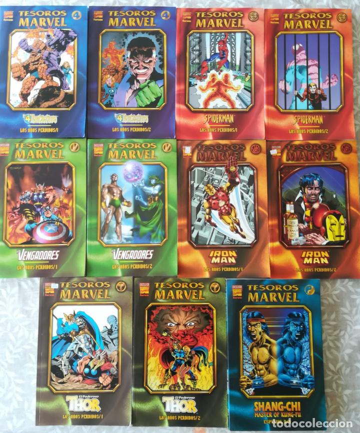 C&oacute;mics: TESOROS MARVEL 11 TOMOS COMPLETA - Foto 1