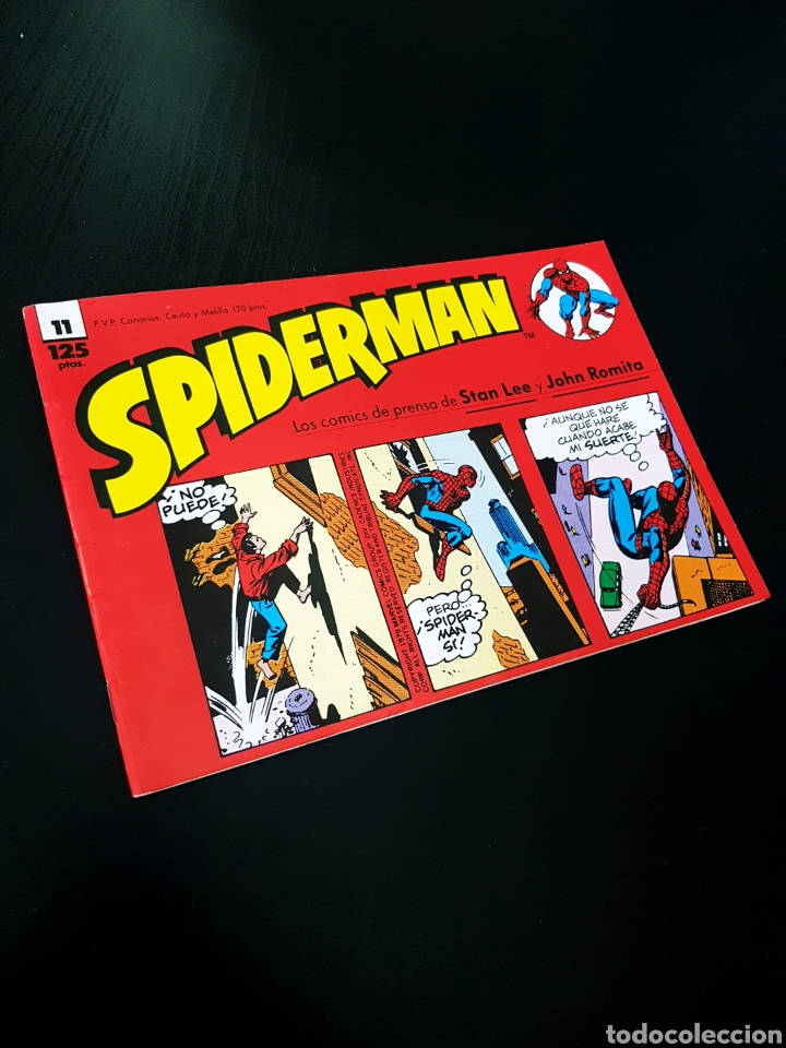 C&oacute;mics: EXCELENTE ESTADO SPIDERMAN 11 TIRAS DE PRENSA FORUM - Foto 1
