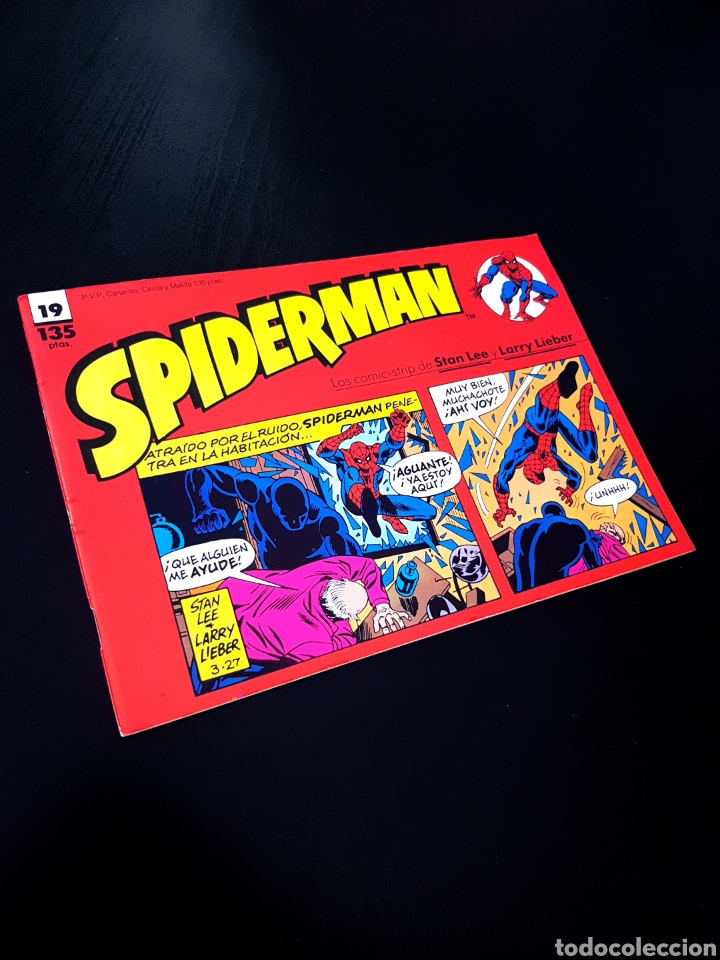 C&oacute;mics: EXCELENTE ESTADO SPIDERMAN 19 TIRAS DE PRENSA FORUM - Foto 1