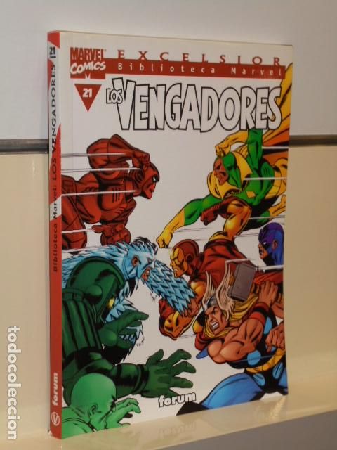 C&oacute;mics: BIBLIOTECA MARVEL EXCELSIOR LOS VENGADORES N&ordm; 21 - FORUM - Foto 1
