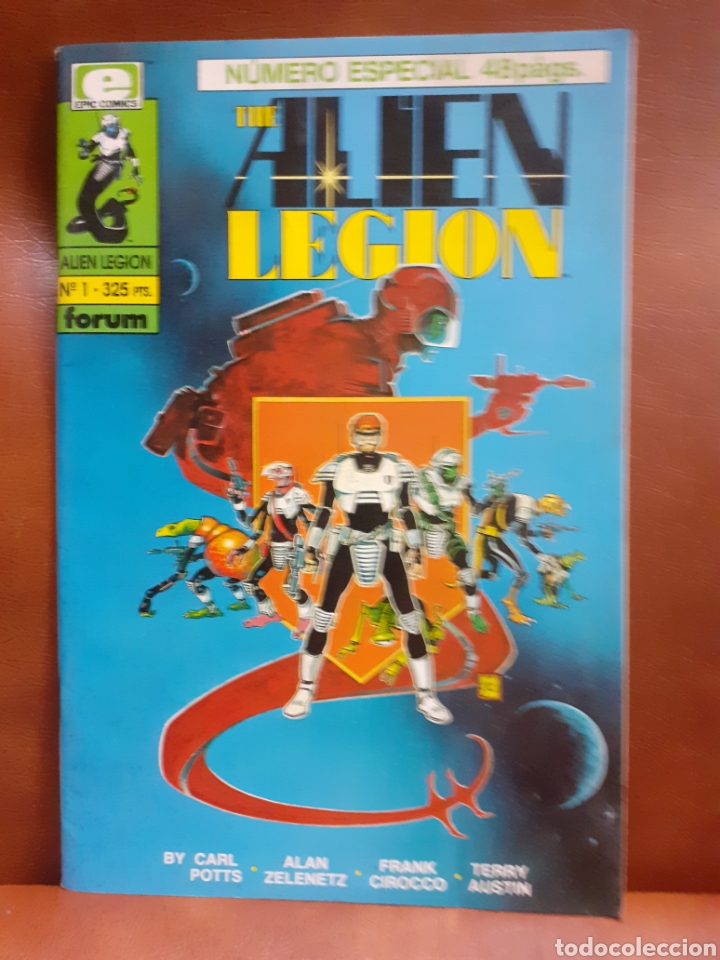 C&oacute;mics: EPIC COMICS FON&Uacute;M. 1 THE ALIEN LEGION - Foto 2