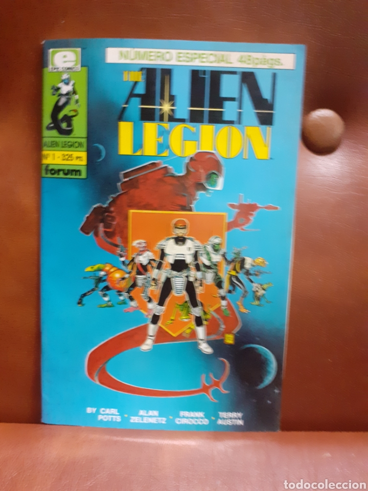 C&oacute;mics: EPIC COMICS FON&Uacute;M. 1 THE ALIEN LEGION - Foto 3