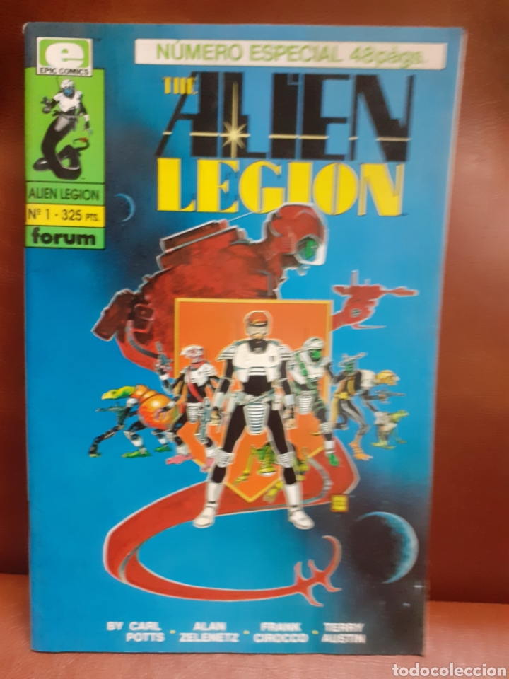 C&oacute;mics: EPIC COMICS FON&Uacute;M. 1 THE ALIEN LEGION - Foto 4