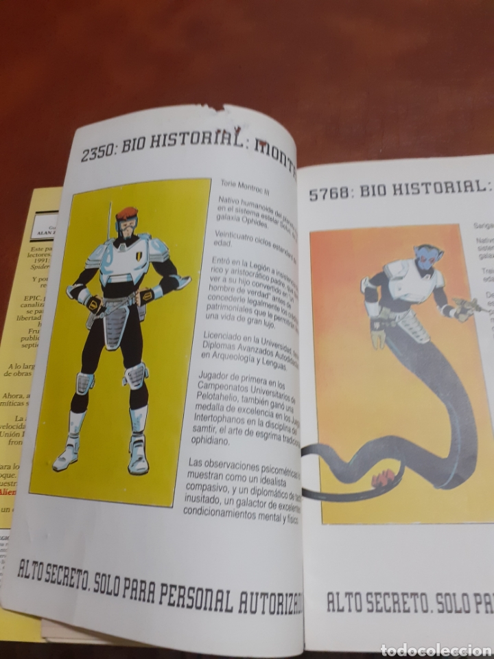 C&oacute;mics: EPIC COMICS FON&Uacute;M. 1 THE ALIEN LEGION - Foto 5