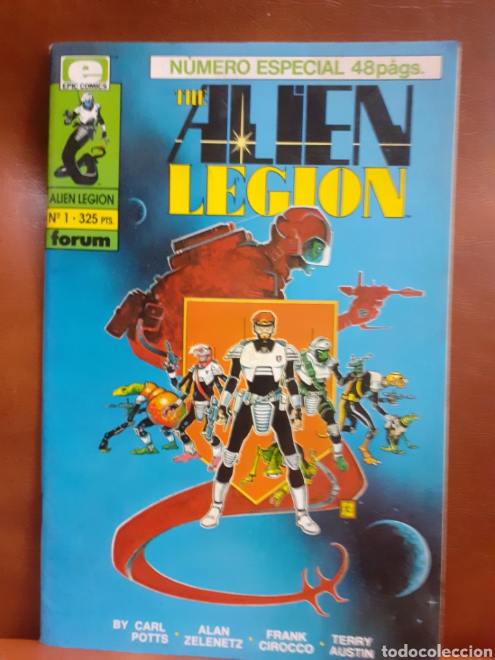 C&oacute;mics: EPIC COMICS FON&Uacute;M. 1 THE ALIEN LEGION - Foto 1
