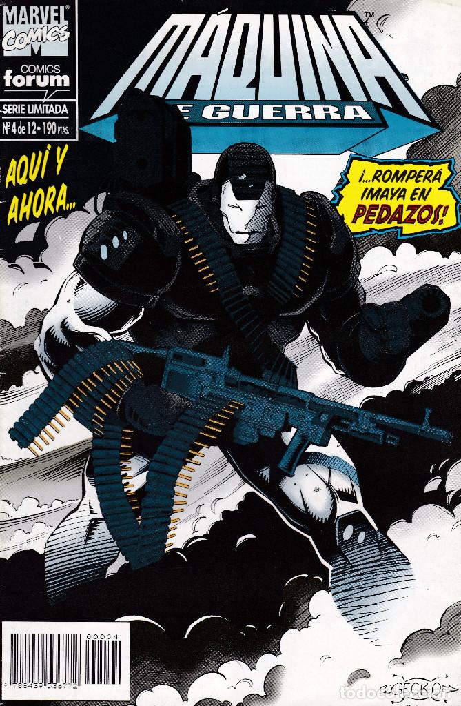 Comics: MAQUINA DE GUERRA - N&ordm; 4 DE 12 - Abril 1995 - FORUM -