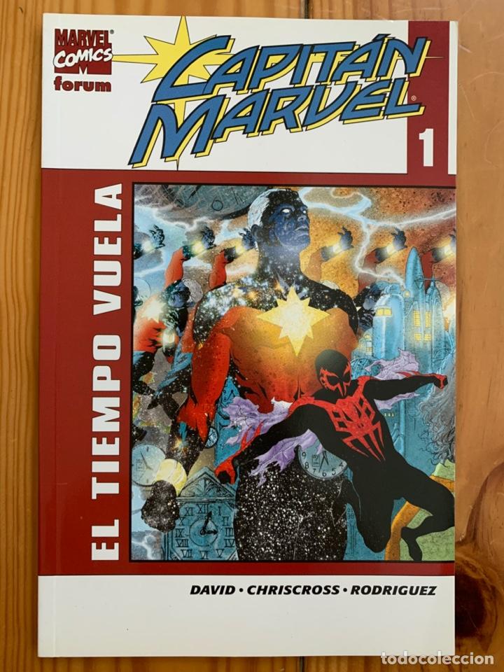 C&oacute;mics: Capit&aacute;n Marvel Vol. 2 n&ordm; 1: El Tiempo Vuela - Impecable - Foto 1
