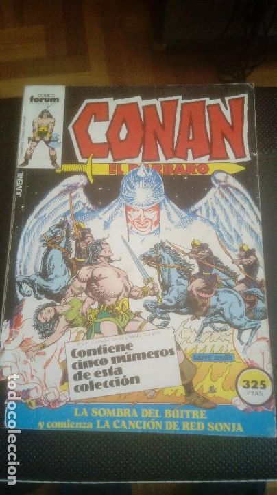C&oacute;mics: CONAN EL B&Aacute;RBARO. RETAPADO. N&ordm; 76 al 80. - Foto 1
