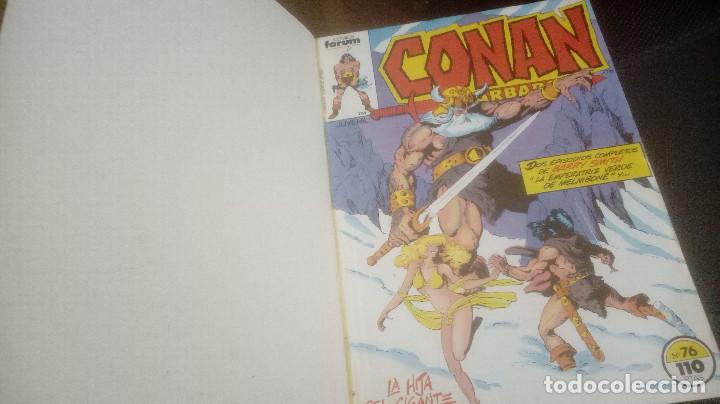 C&oacute;mics: CONAN EL B&Aacute;RBARO. RETAPADO. N&ordm; 76 al 80. - Foto 2