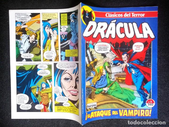 C&oacute;mics: DRACULA - CLASICOS DEL TERROR N&ordm; 2 FORUM BUEN ESTADO - Foto 2