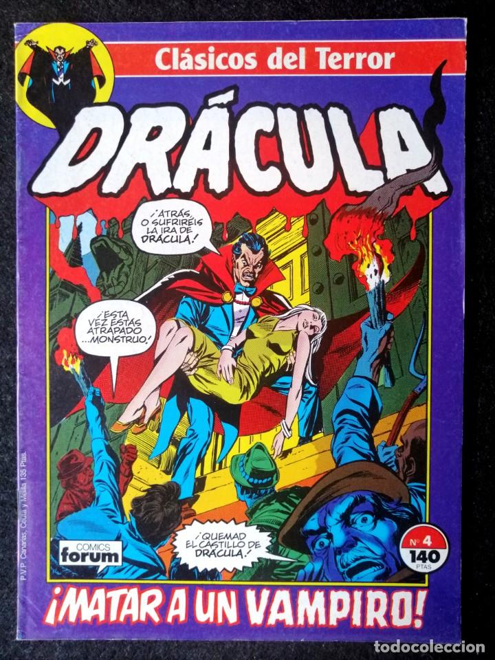 C&oacute;mics: DRACULA - CLASICOS DEL TERROR N&ordm; 4 FORUM - Foto 1