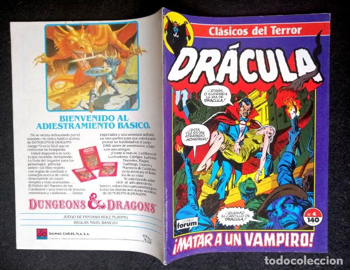 C&oacute;mics: DRACULA - CLASICOS DEL TERROR N&ordm; 4 FORUM - Foto 2